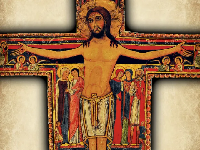 San Damiano Kreuze Umhängekreuz Franziskus Rosenkranz Umhänge Kreuz