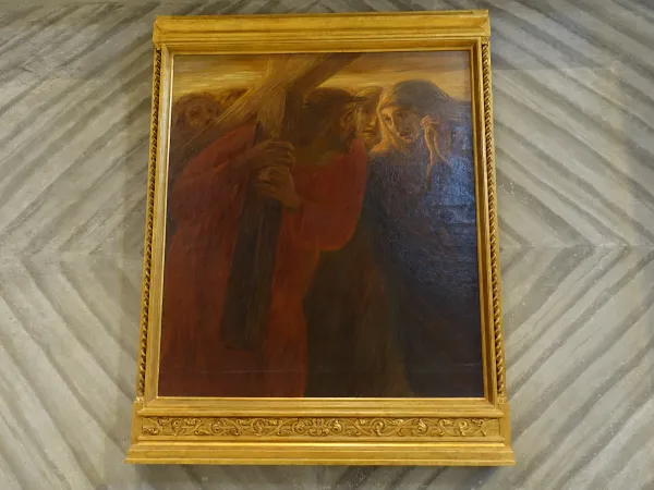 In diesem Jahr wurde diese außergewöhnliche „Via Crucis“ von Gaetano Previati in der Basilika St. Peter im Vatikan während der Fastenzeit ausgestellt.