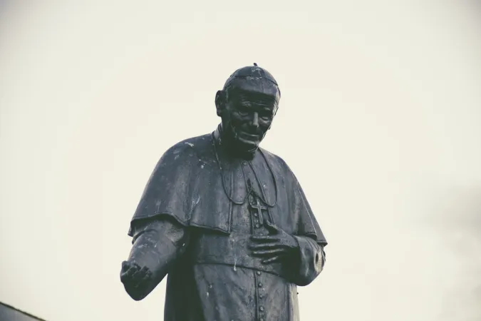 Der heilige Gründer und Namenspatron des Instituts: Johannes Paul II.