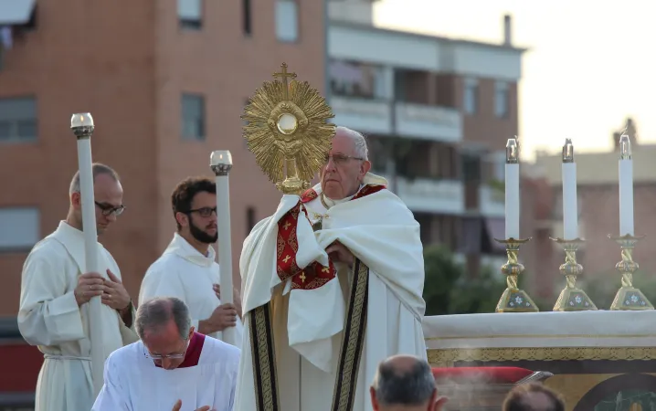 Papst Franziskus in Ostia am 3. Juni 2018