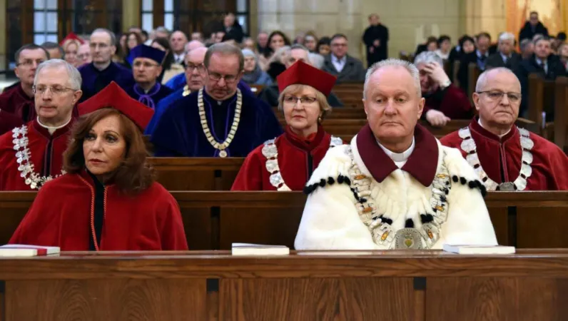 Verleihung der Ehrendoktorwürde an die Vatikanistin Valentina Alazraki Crastich, Krakau, 11. Januar 2023