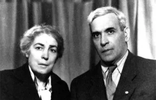 Aristides de Sousa Mendes mit seiner Frau / Yad Vashem