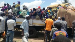 Ein Flüchtlingstreck in der Provinz Cabo Delgado in Mosambik. / Kirche in Not