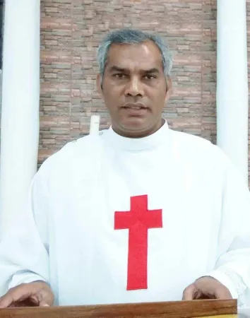Kamilianer-Pater Mushtaq Anjum aus Pakistan.
