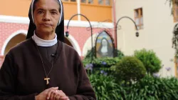 Schwester Gloria Cecilia Narváez in ihrem Heimatkloster in Kolumbien. / Kirche in Not