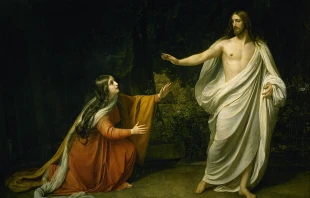 Alexander Andreyevich Ivanov: Jesus Christus erscheint Maria Magdalena / gemeinfrei