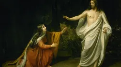 Jesus erscheint Maria Magdalena: Gemälde von Alexander Andrejewitsch Iwanow, 1835. / Wikimedia (Gemeinfrei)
