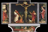 Christus stirbt am Kreuz - Matthias Grünewald und die heilige Birgitta von Schweden