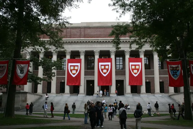 Die Widener-Bibliothek von Harvard.