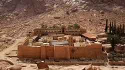 Das heute griechisch-orthodoxe Katharinenkloster auf dem Sinai im Jahr 2010. / WIkimedia / Berthold Werner (CC BY-SA 1.0)