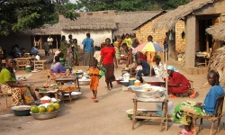 Dorf in der Zentralafrikanischen Republik / Flickr / Teseum (CC BY-NC 2.0)