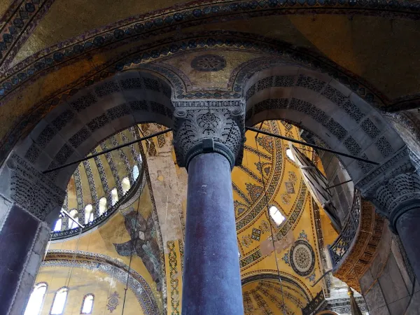 Innenansicht der Hagia Sophia