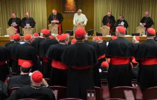 Konsistorium im Vatikan am 20. Oktober 2014.  / Mazur/catholicnews.org.uk.