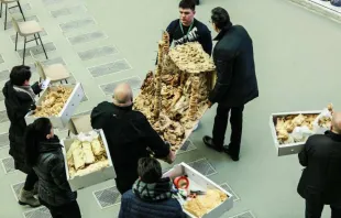 Gebackene Geschenke für den Heiligen Vater. / CNA/Lucia Ballester