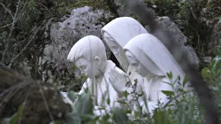 Denkmal der betenden Hirten-Kinder in Fatima (Portugal).
 / CNA/Daniel Ibanez