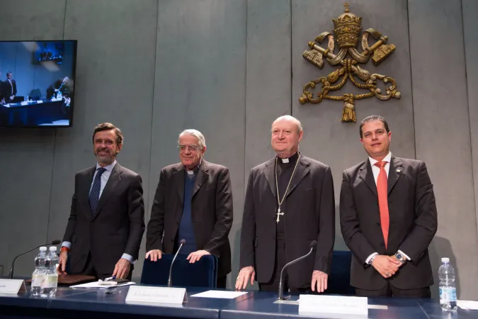 Pressekonferenz zur Verleihung des Ratzinger-Preises im Vatikan am 26. September 2017