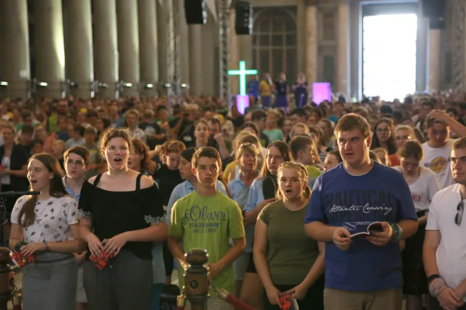 Junge Pilger der Ministranten-Wallfahrt in Rom
