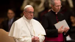 Papst Franziskus leitet am 23. November eine Gebetsvigil für den Südsudan und die Demokratische Republik Kongo. /  CNA / Daniel Ibáñez