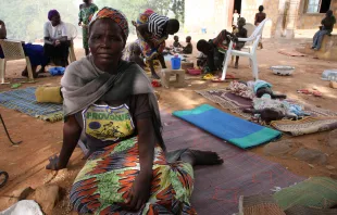 Boko Haram tötete auch ihren Mann: Ruth Jacobson in einem Lager in Yola, Nigeria im Juni 2015. / EU/ECHO/Isabel Coello via Flickr (CC BY-NC-ND 2.0)