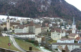 Blick auf Chur in der Schweiz / gemeinfrei