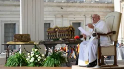 Papst Franziskus bei der Generalaudienz am 7. Juni 2023 / Vatican Media