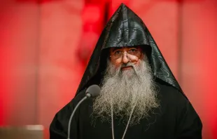 Magar Ashkarian, armenisch-orthodoxer Bischof von Aleppo / Tobias Doering / Radio Horeb