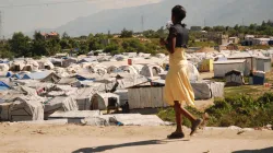 Flüchtlingslager in Port-au-Prince, der Hauptstadt von Haiti / Kirche in Not