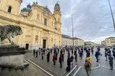 Kundgebung gegen "Synodalen Weg" in München