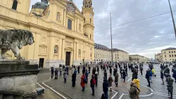 Acies Ordinata vor der Theatinerkirche in München am 18. Januar 2020 / AC Wimmer / CNA Deutsch 