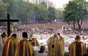 Die heilige Messe "statio orbis" in Breslau / Diözese Breslau 