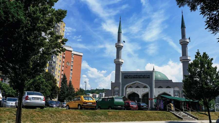 König-Fahd-Moschee in Sarajewo, errichtet mit Geldern aus Saudi-Arabien.