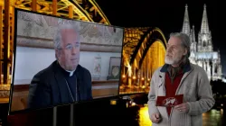 Christian Peschken im Gespräch mit Erzbischof Jurkovic / Screenshot