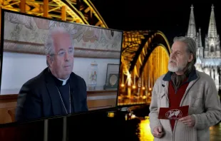 Christian Peschken im Gespräch mit Erzbischof Jurkovic / Screenshot