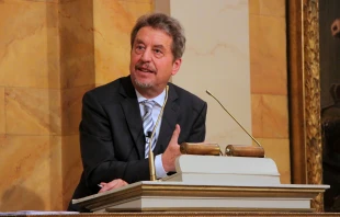 Hans Joas, Historikertag 2014 in Göttingen.
 / Hans Joas / Wikimedia (CC BY-SA 3.0)