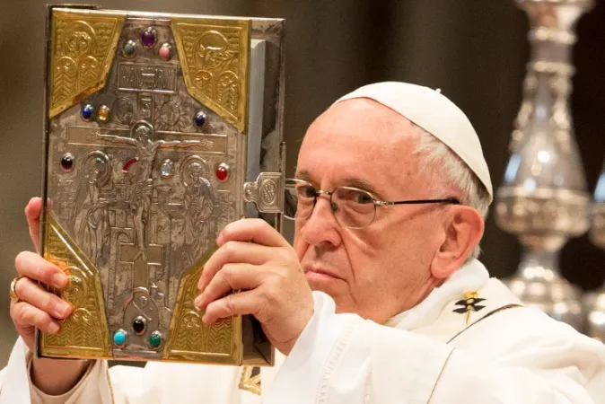 Chrisam-Messe im Petersdom mit Papst Franziskus am 29. März 2018