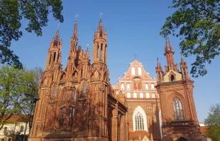 Die Kirche des heiligen Bernhardin in Vilnius, in der sich die Jugendlichen treffen / Andrea Gagliarducci / CNA