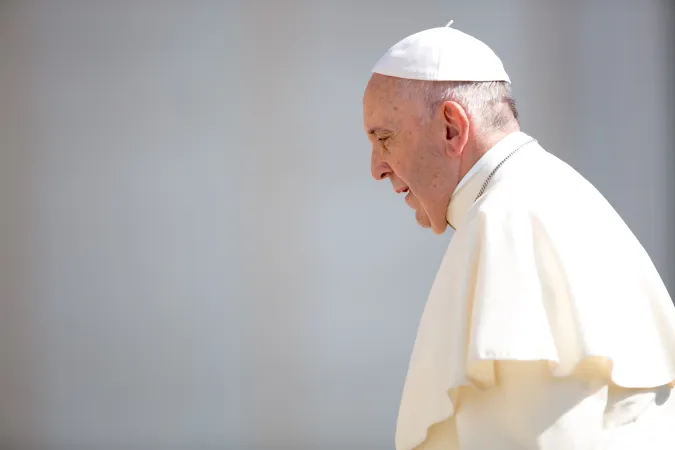 Papst Franziskus auf dem Petersplatz am 20. Juni 2018.
