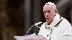Papst Franziskus predigt im Petersdom am 6. Januar 2020 / Daniel Ibanez / CNA Deutsch 