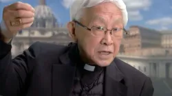 Kardinal Joseph Zen im Interview. / EWTN News