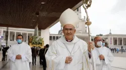 Kardinal José Tolentino de Mendonça feiert die heilige Messe im portugiesischen Fatima am 13. Mai 2021 / Schrein unserer lieben Frau von Fatima