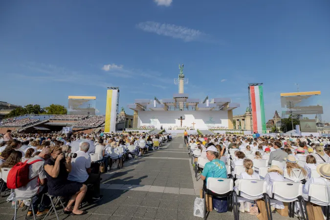 Eröffnung des Internationalen Eucharistischen Kongresses am 5. September 2021 in Budapest.