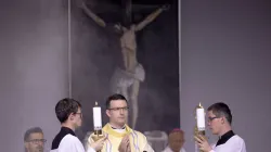 Heilige Messe am 7. September 2021 beim Internationalen Eucharistischen Kongress im ungarischen Budapest. / Daniel Ibáñez / CNA Deutsch 