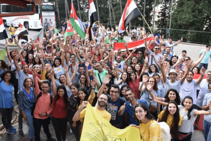 Jugendliche aus Libanon bei einem Jugendtreffen (Archivbild)