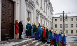 Sternsinger mit Bundespräsident Frank-Walter Steinmeier / Gordon Welters / Kindermissionswerk