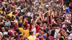 Teilnehmer an der Prozession mit der Statue des Schwarzen Nazareners im Januar 2026 / Santosh Digal