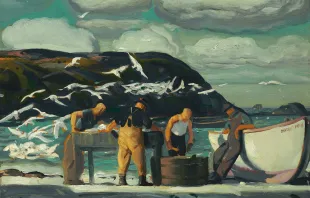 George Bellows: Cleaning Fish (1913) / Wikimedia (CC0)