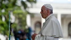 Papst Franziskus beim Gebet in Fatima am 12. Mai 2017 / Agencia LUSA