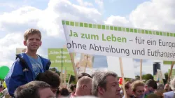 Teilnehmer am Marsch für das Leben in Berlin am 17. September 2017. / Bistum Regensburg / Tobias Günther
