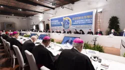 Die europäischen Bischöfe beim Treffen "Mittelmeer, Grenze des Friedens" in Florenz / https://www.mediterraneodipace.it/