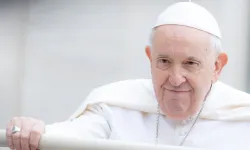 Papst Franziskus am 8. März 2023. / Daniel Ibáñez / CNA